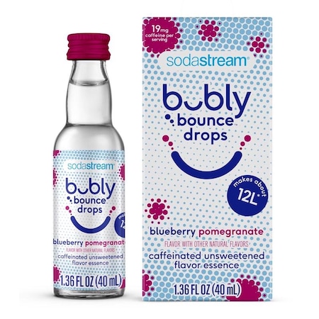 Sodastream SodaStream Bubly Bounce Blueberry Pomegranate Fruit Drops 1.36 oz 1 pk 1025268010